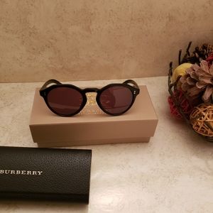 Authentic Burberry Round Sunglasses